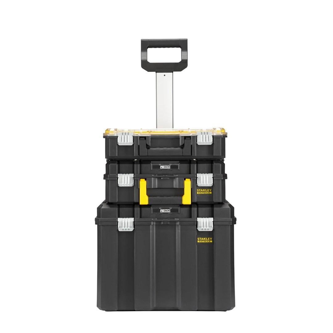 Stanley FATMAX FMST1-80101 værktøjsopbevaring på hjul - sort/gul (sæt á 3)