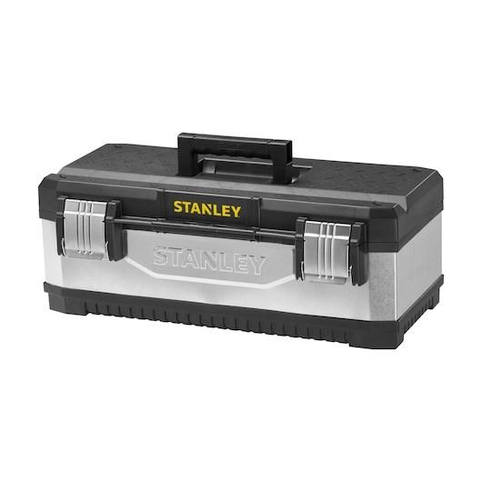 Stanley ST-1-95-619 værktøjskasse - plast og stål, sort/sølv