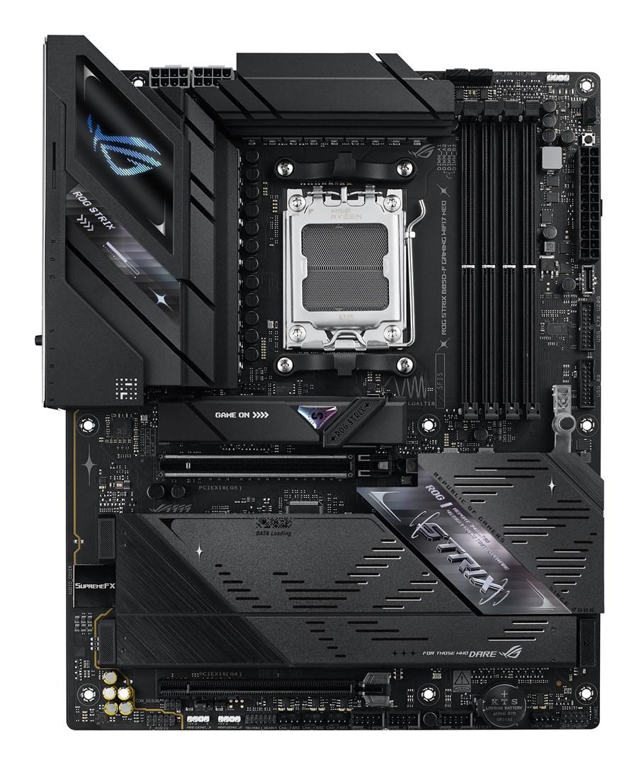 ASUS ROG Strix B850‑F Gaming WiFi 7 NEO - AMD B850, Socket AM5, ATX bundkort billede