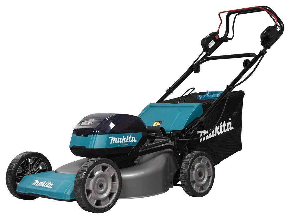 Makita LM002G akku-plæneklipper 53,4 cm skub, sort/blå