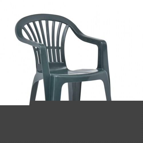 Stabelbare havestole 45 stk. plastik grøn