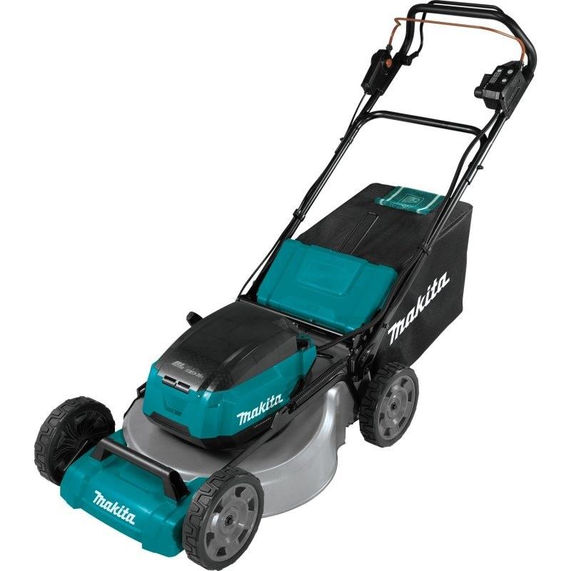 Makita DLM532PT4 akku plæneklipper - skub, 53,4 cm, blå/sort