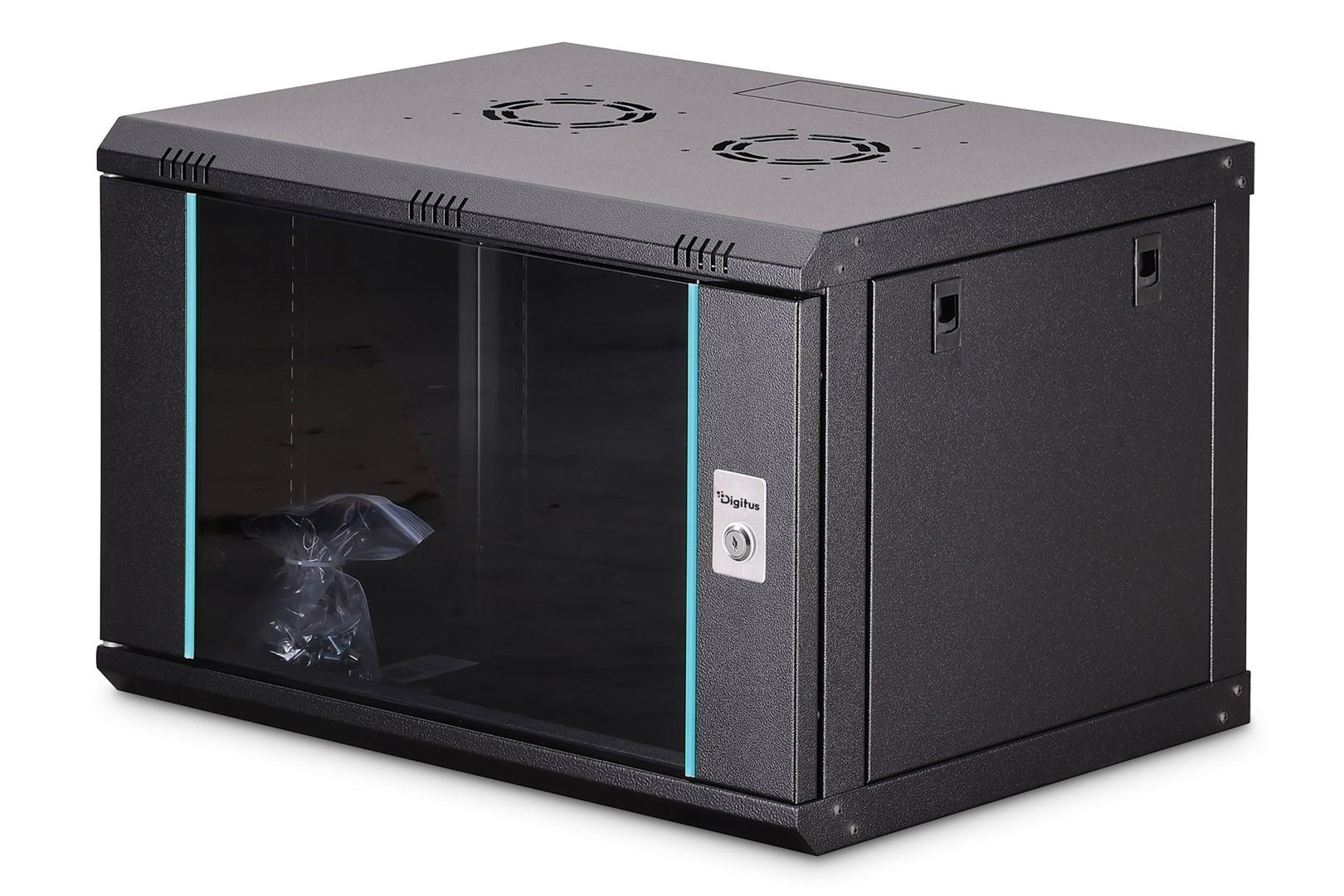 DIGITUS Dynamic-N vægskab - 600 × 450 mm (BxD), usamlet