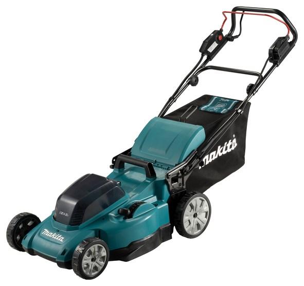 Makita DLM481CT2 akku plæneklipper 48 cm, skubbemodel