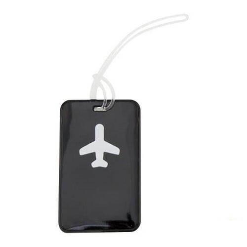 ID-etiketter til kuffert Fly 144159 Sort