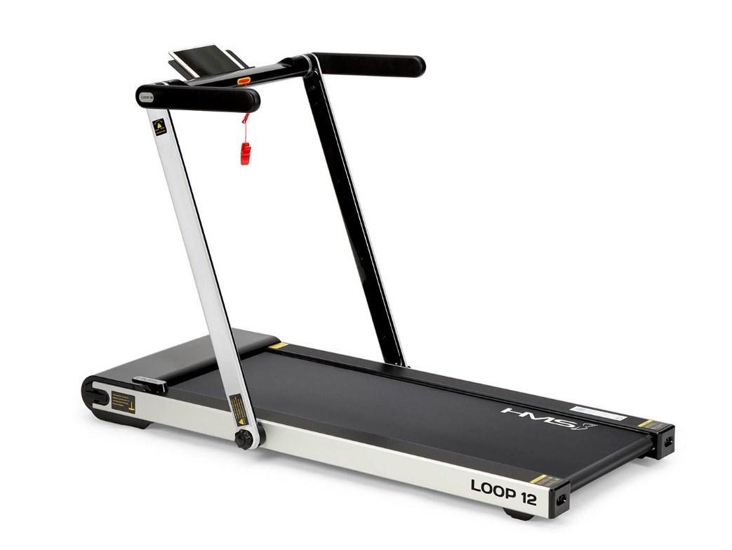 HMS LOOP 12 løbebånd 112 km/t grå, foldbart med Bluetooth