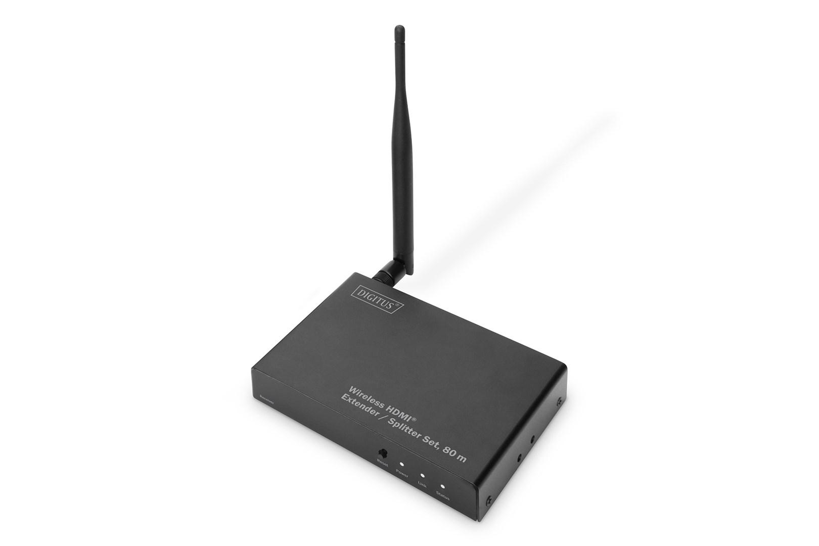 DIGITUS DS-55315 modtager - trådløs HDMI / splitter extender billede