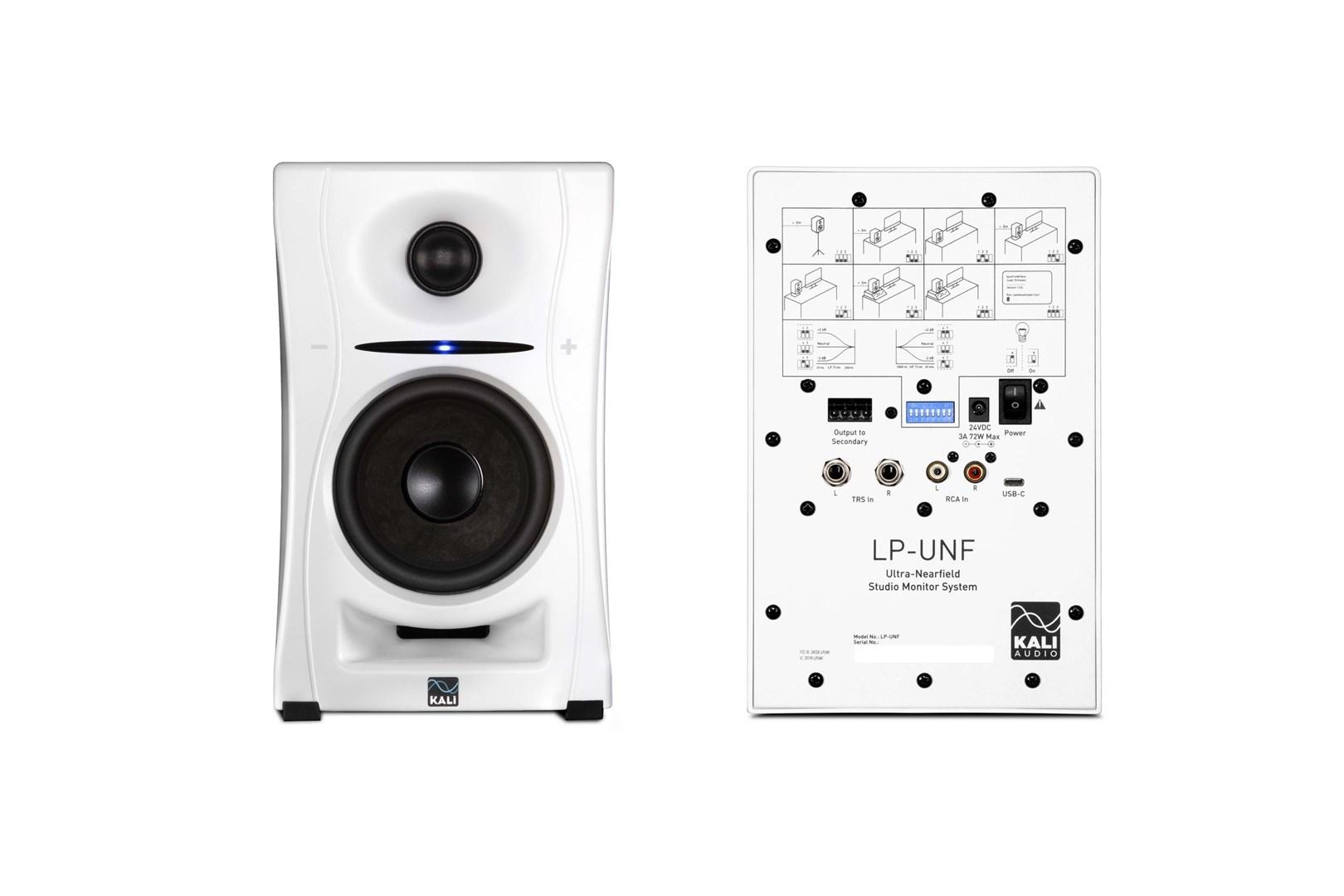 Kali Audio LP‑UNF WH – sæt Bluetooth studie-monitorhøjttalere (hvid)
