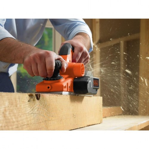 Black & Decker KW750K-QS elhøvl - 750 W, 16.000 o/min