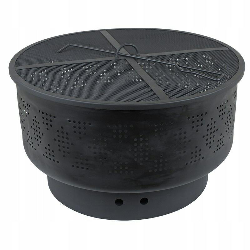 MASTER GRILL bålsted med gnistbeskytter - 59 cm
