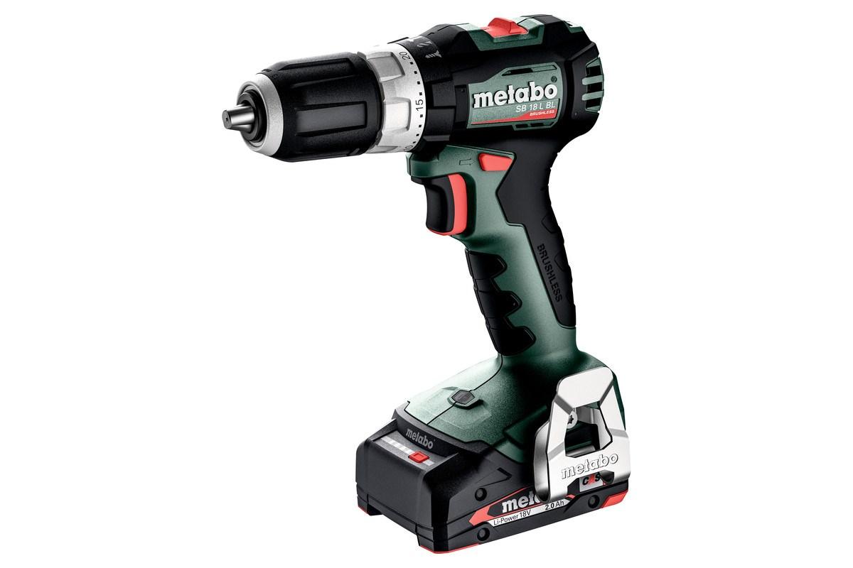 Metabo SB 18 L BL slagboremaskine 18 V 2,0 Ah - børsteløs, nøglefri 13 mm