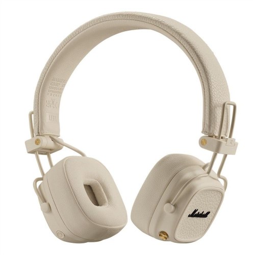Trådløse hovedtelefoner Marshall Major V – Cream (OUTLET A)