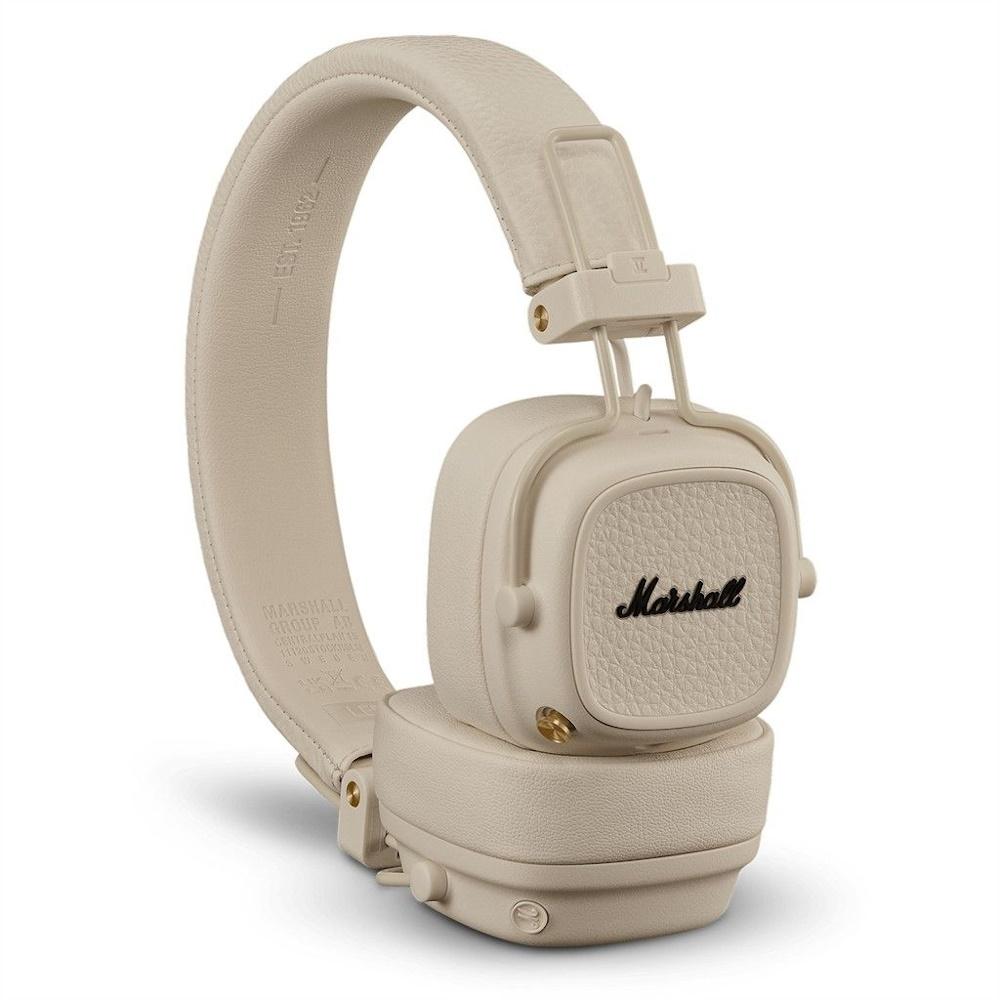 Trådløse hovedtelefoner Marshall Major V – Cream
