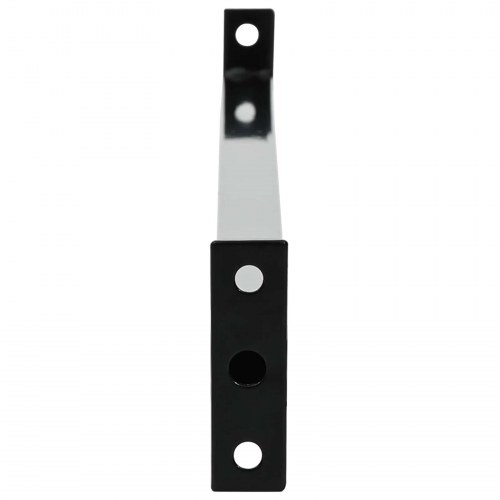 Vinduessikkerhedsbar 3 stk. 710-1200 mm stål - sort
