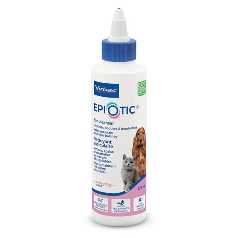 Virbac EpiOtic ørerens til hunde og katte – 125 ml