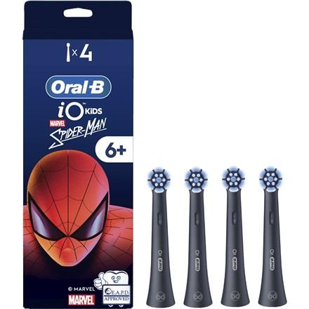 Oral-B Replacement brush heads iO kids Refills Spiderman Heads For kids Number of brush heads included 4