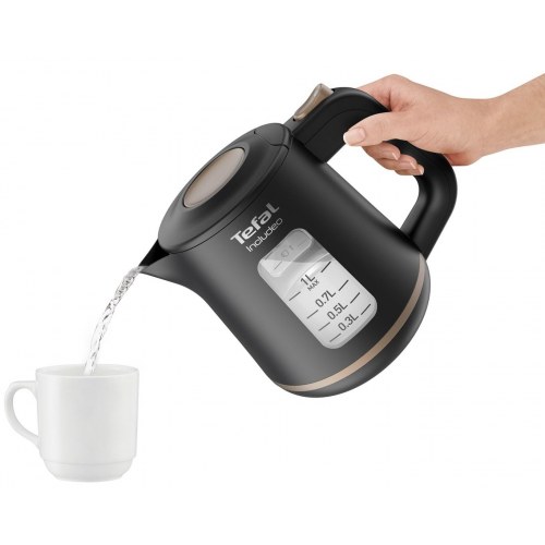 Tefal Includeo KI5338 elkedel 1,0 l – 2.400 W – Sort