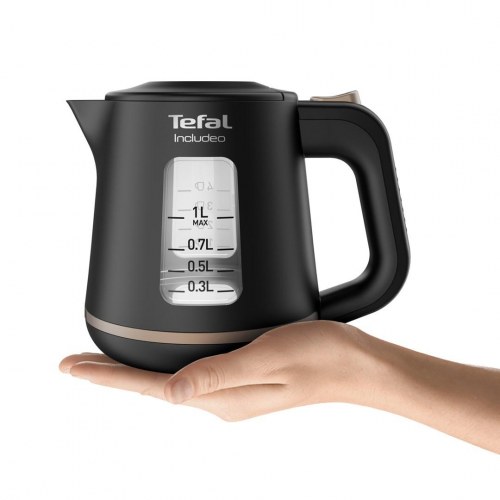 Tefal Includeo KI5338 elkedel 1,0 l – 2.400 W – Sort