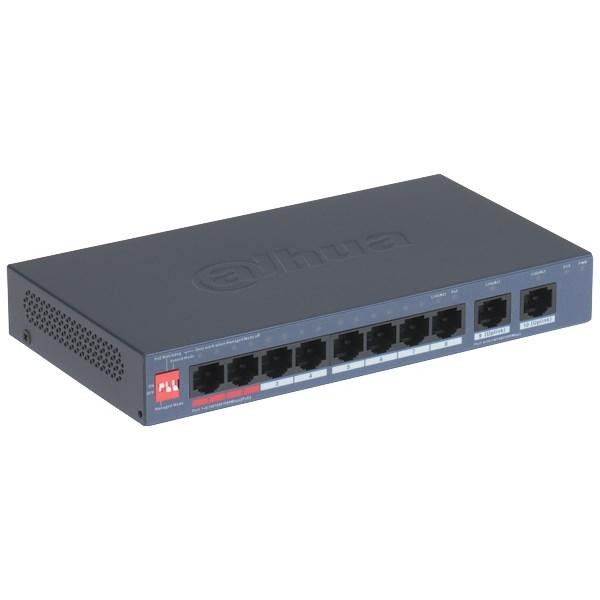 Dahua CS4010-8GT-110 PoE-switch – 10 porte, 8x PoE