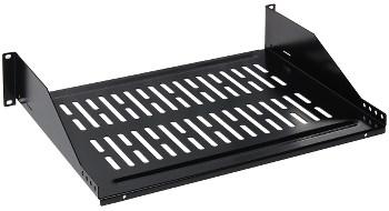 Delta Energy Systems P19-2U/356 – 19" rackhylde, 2U, 356 mm, perforeret