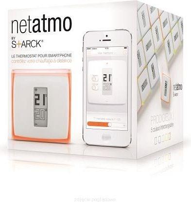 Netatmo NTH smart termostat - Wi‑Fi, Apple HomeKit, Google Assistant og Alexa
