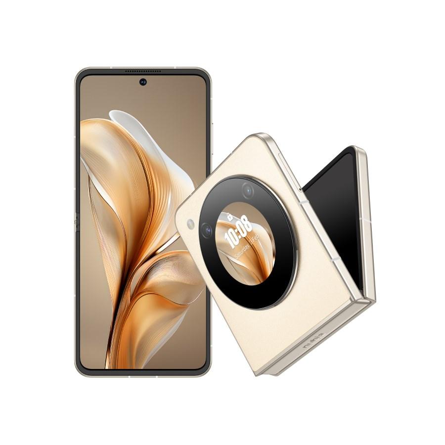 Nubia Flip 5G 6,9" 8/256 GB - Sunshine Gold smartphone (bundle)