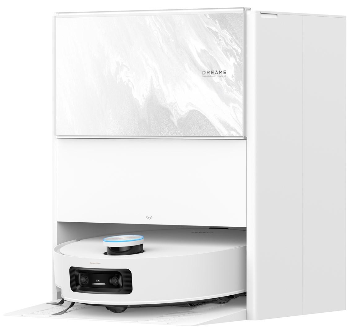 Dreame Aqua10 Ultra Track robotstøvsuger med moppe, hvid