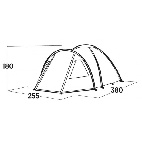 Easy Camp Kinn 4 - grøn kuppel/iglo telt til 4 personer