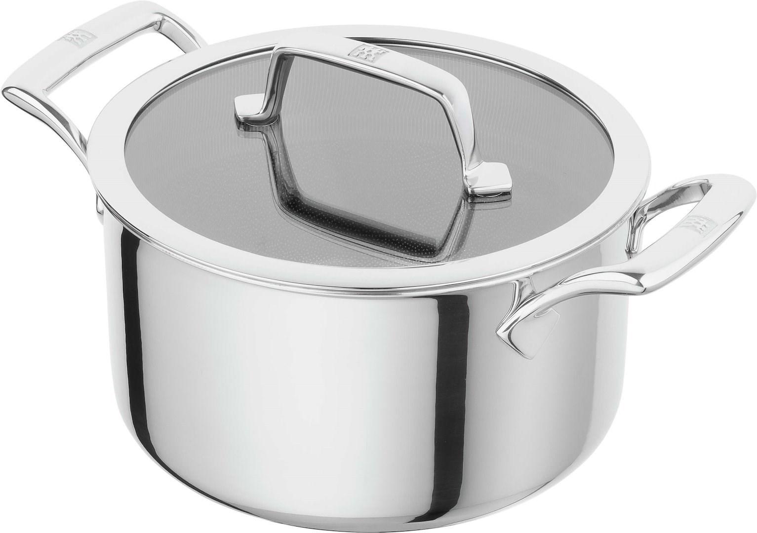 Zwilling Peak Kochtopf 24 cm 18/10 Edelstahl, silber