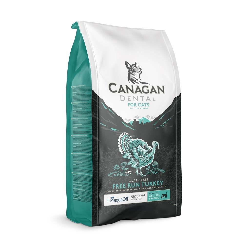 Canagan Dental tørfoder til kat – kalkun, kornfrit – 1,5 kg
