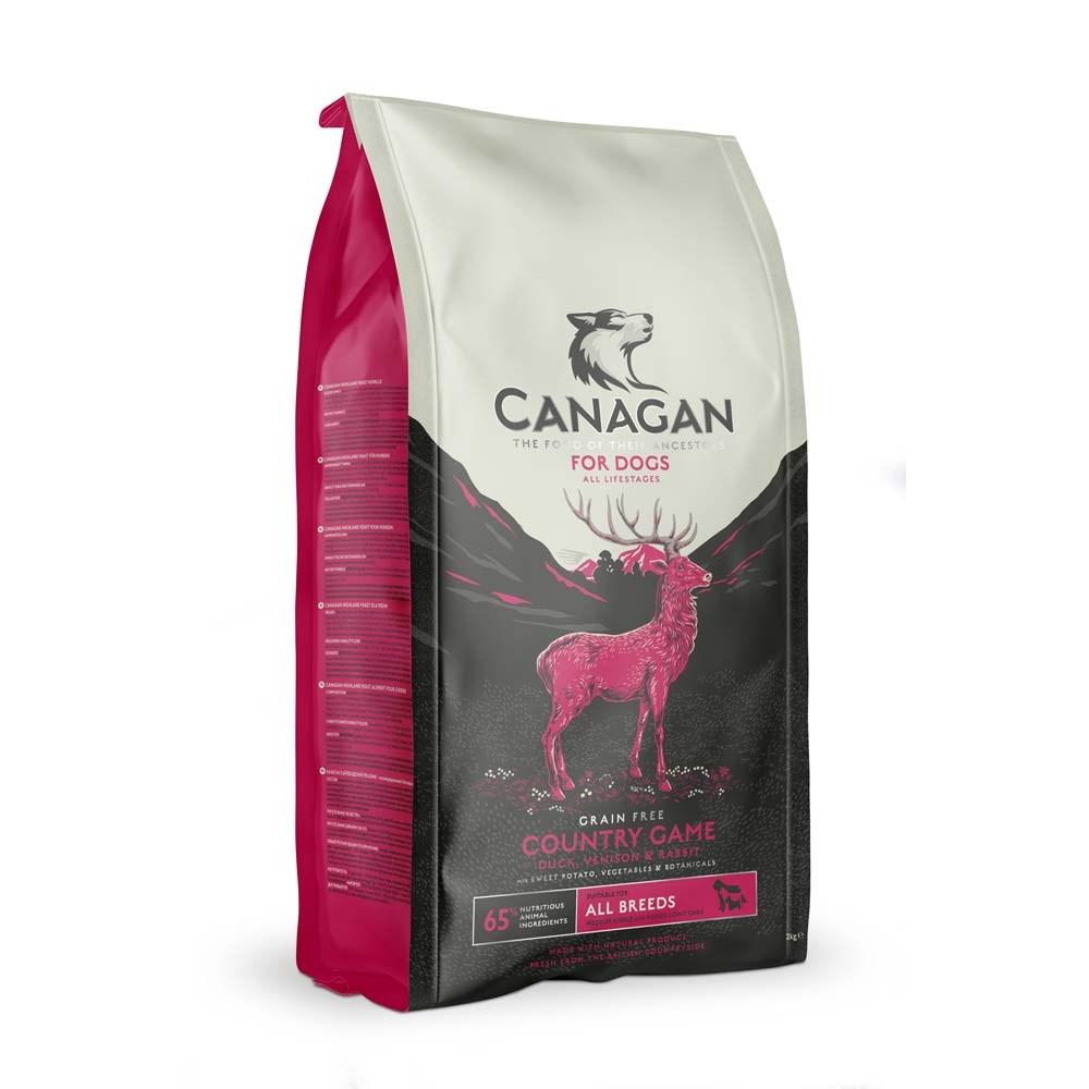 Canagan Country Game tørfoder til hund – and og vildt, 6 kg