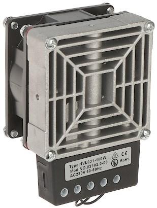 Delta Energy Systems HVL-031 – varmeblæser 100 W til kabinet/ventilation
