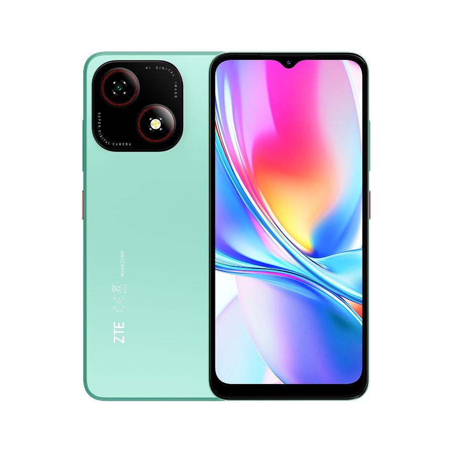ZTE Blade A35e 6,52" 2/64 GB – Ice Green smartphone billede