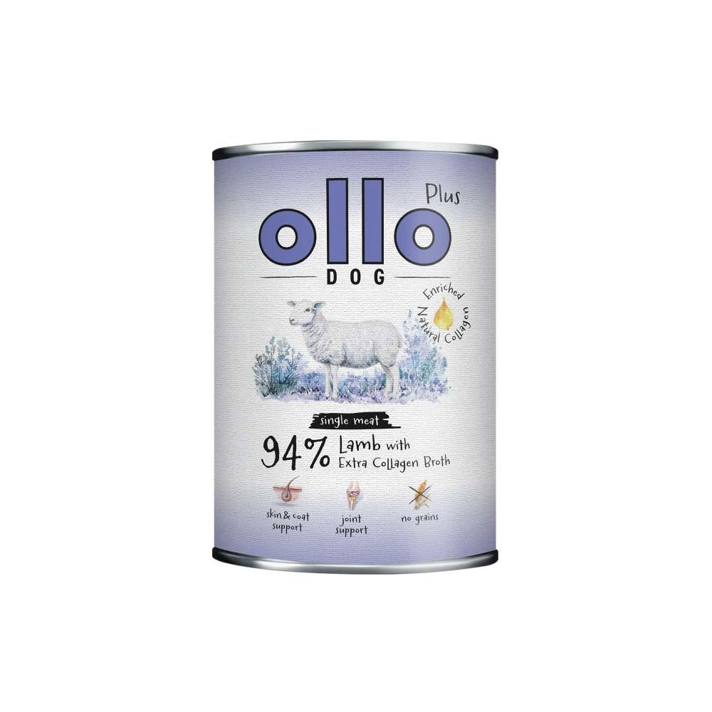 OLLO Plus Collagen Lam – vådfoder til hunde 400 g