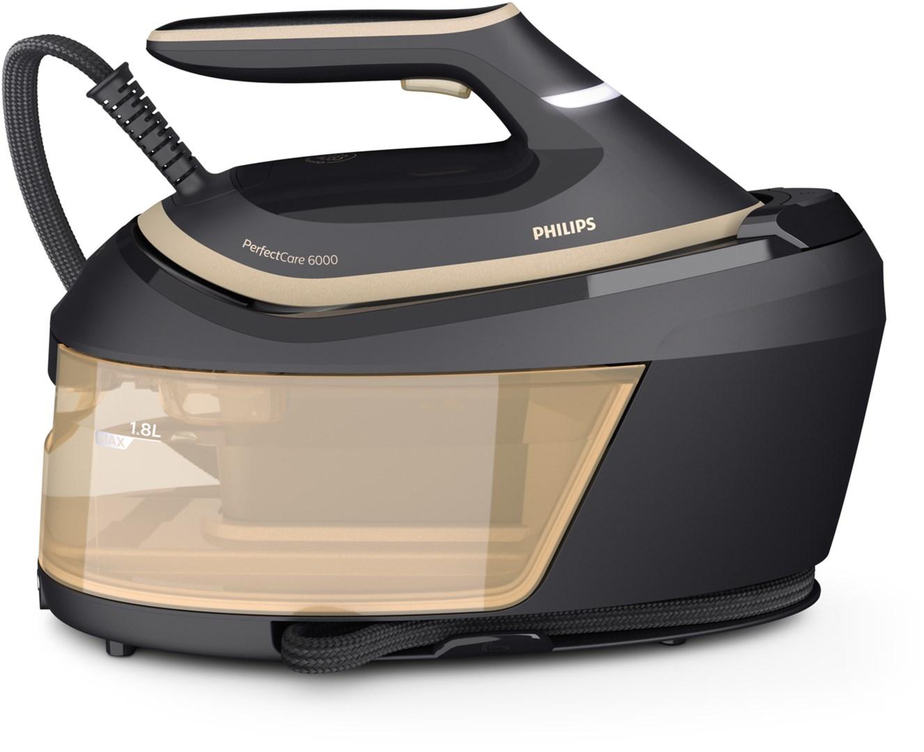 Philips PerfectCare 6000 dampstation PSG6064/80 - 2.400 W, 1,8 l, SteamGlide Advanced billede