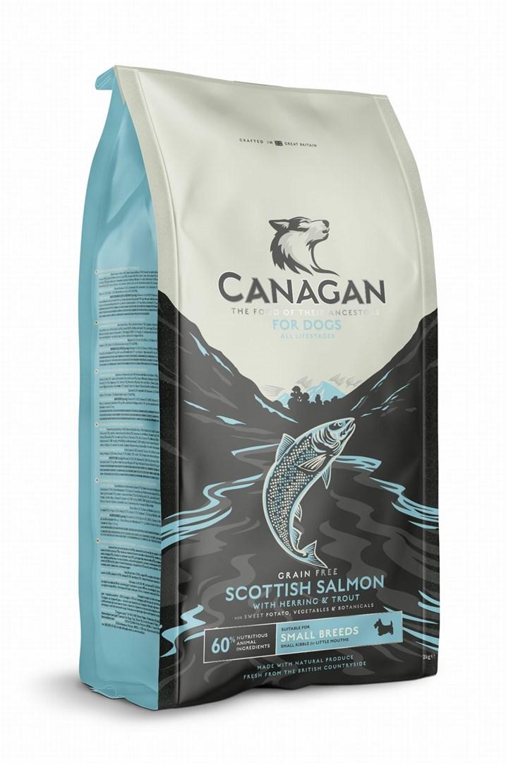 Canagan Scottish Salmon til små hunderacer – tørfoder 2 kg