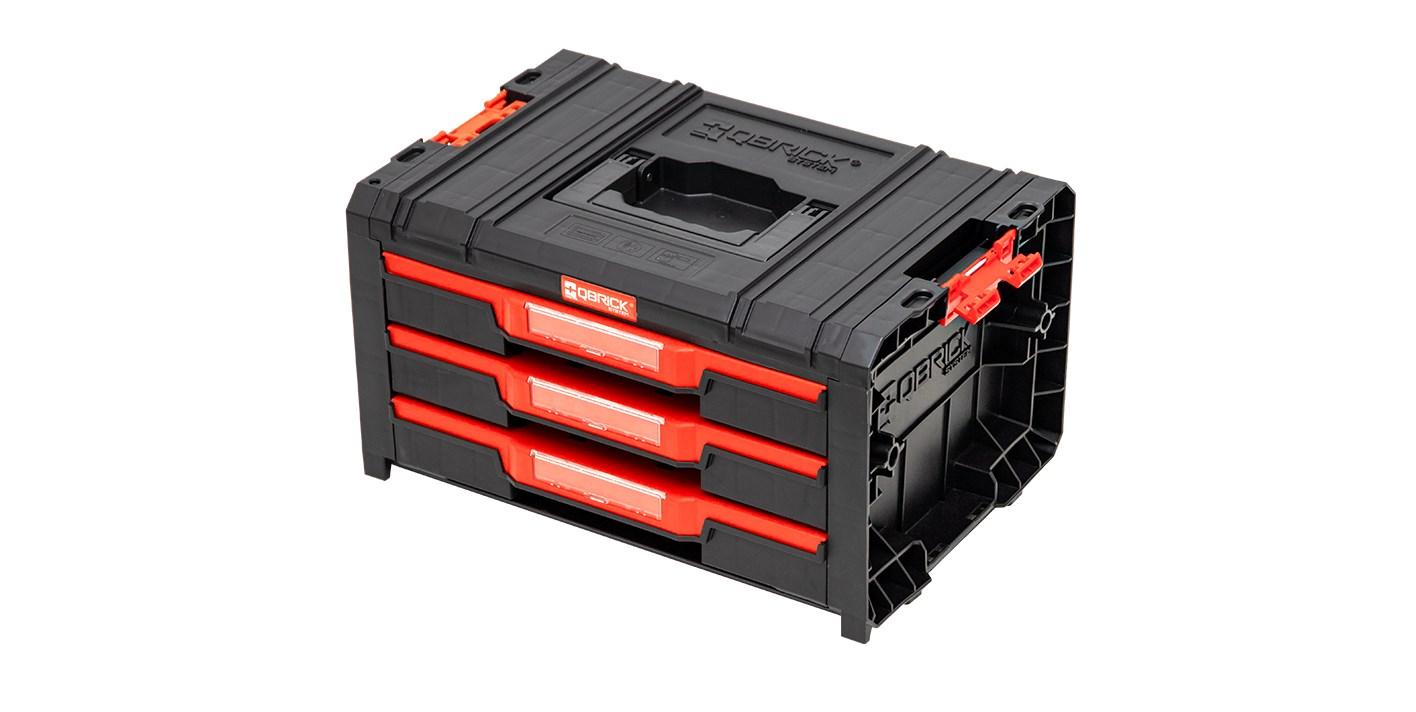 Qbrick System PRO Drawer 3 Toolbox 2.0 Basic - 1 pc. per carton