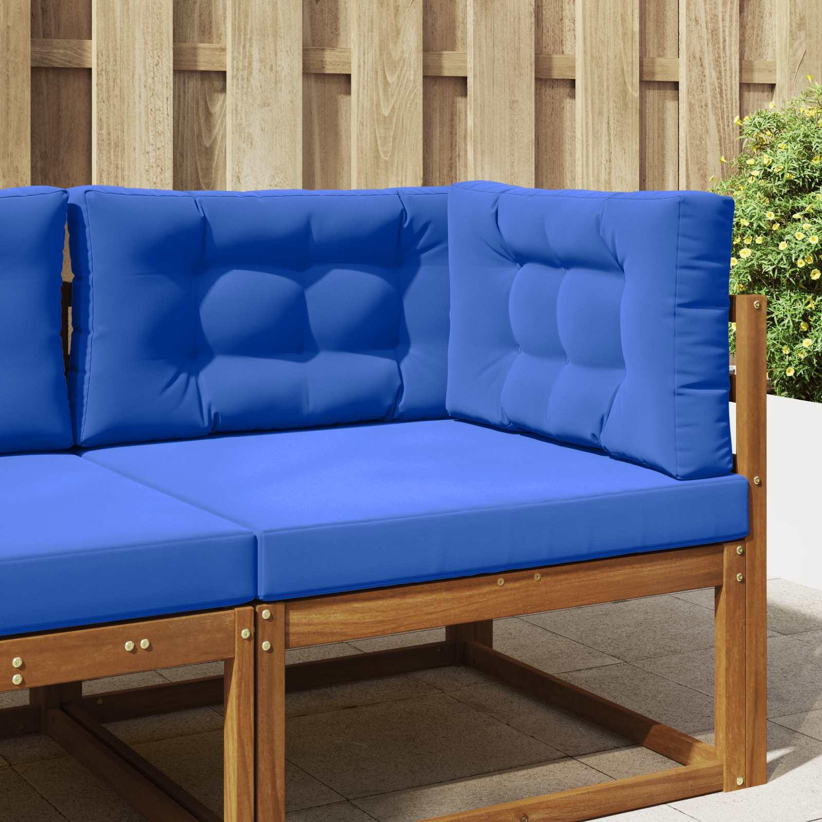 Udendørs sofa-pudesæt 3 stk - turkis polyester