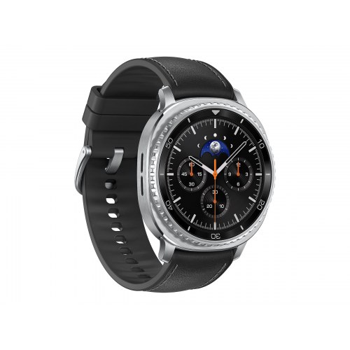 Samsung Galaxy Watch8 Classic 46 mm – sort/sølv smartwatch med LTE