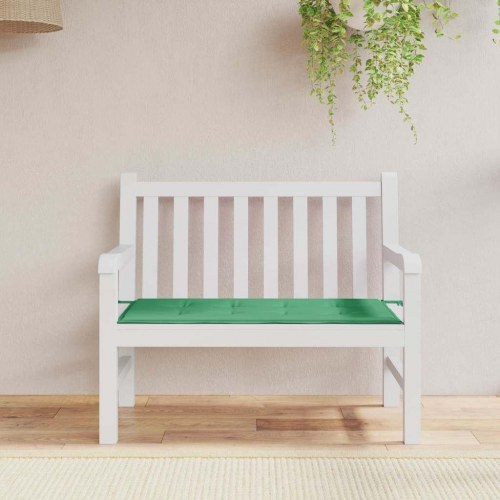 Hynde til havebænk 100×50×3 cm i oxfordstof - grøn