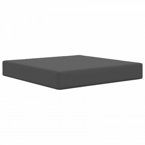 Udendørs sofapuder 2 stk - antracit polyester
