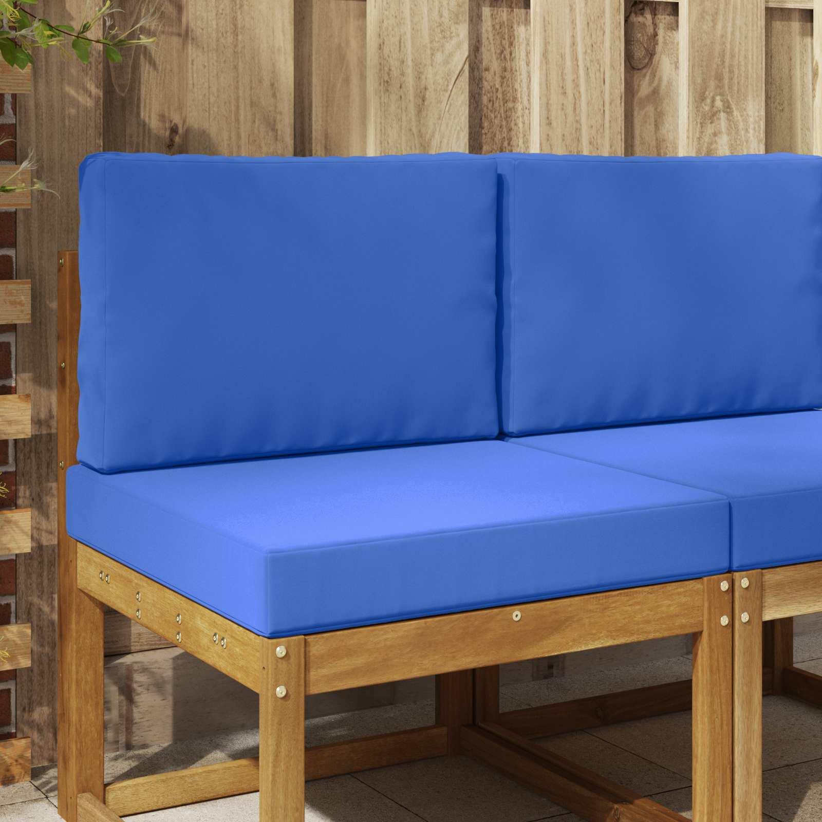 Udendørs Sofa Pude 2 stk Turkis Polyester