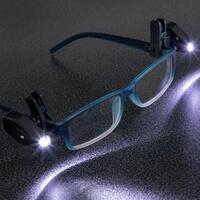 360º LED Clips til Briller (Pakke med 2)
