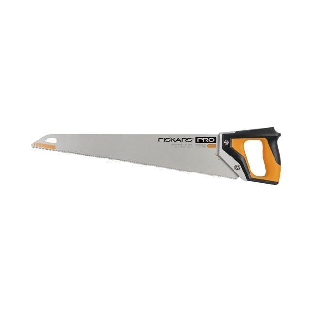 Fiskars Pro PowerTooth håndsav 55 cm - sort/sølv/gul billede