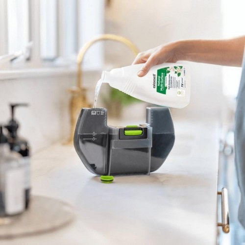 BISSELL SpinWave + Vac Pet Pro - ledningsfri gulvvasker og støvsuger, grå/sort