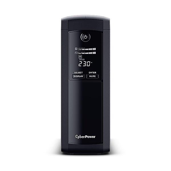 CyberPower VP1600EILCD UPS - Line-Interactive 1,6 kVA / 960 W, 8 udtag, LCD billede