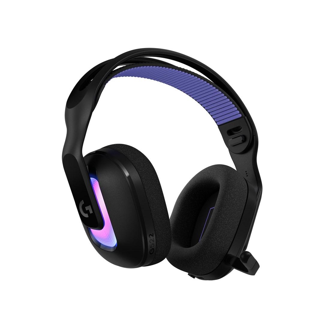 Logitech G G522 Lightspeed trådløst gaming-headset - USB-C og Bluetooth, sort
