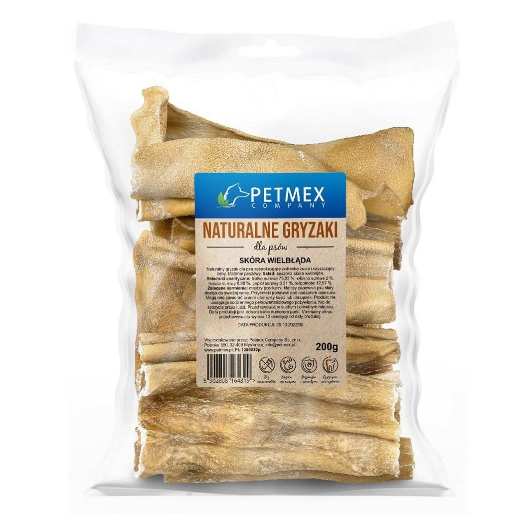 PETMEX kamelhud – naturlig hundesnack 200 g