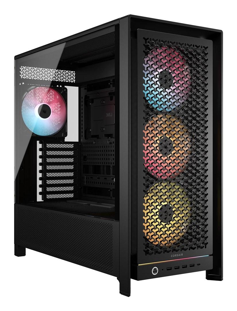 Corsair 5000D RGB Link Midi Tower - Sort PC kabinet billede