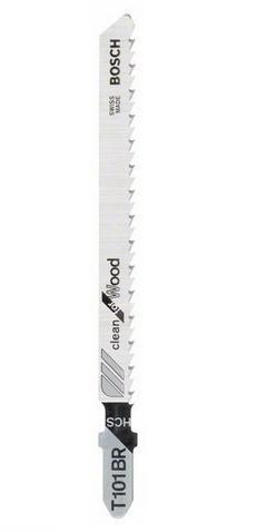 Bosch T101BR stiksavklinger HCS - 10 cm, 2,5 mm tandafstand, 25 stk.